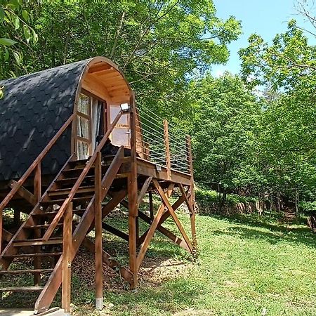 Le Temps Suspendu Hotel Saint-Pierreville Exterior foto