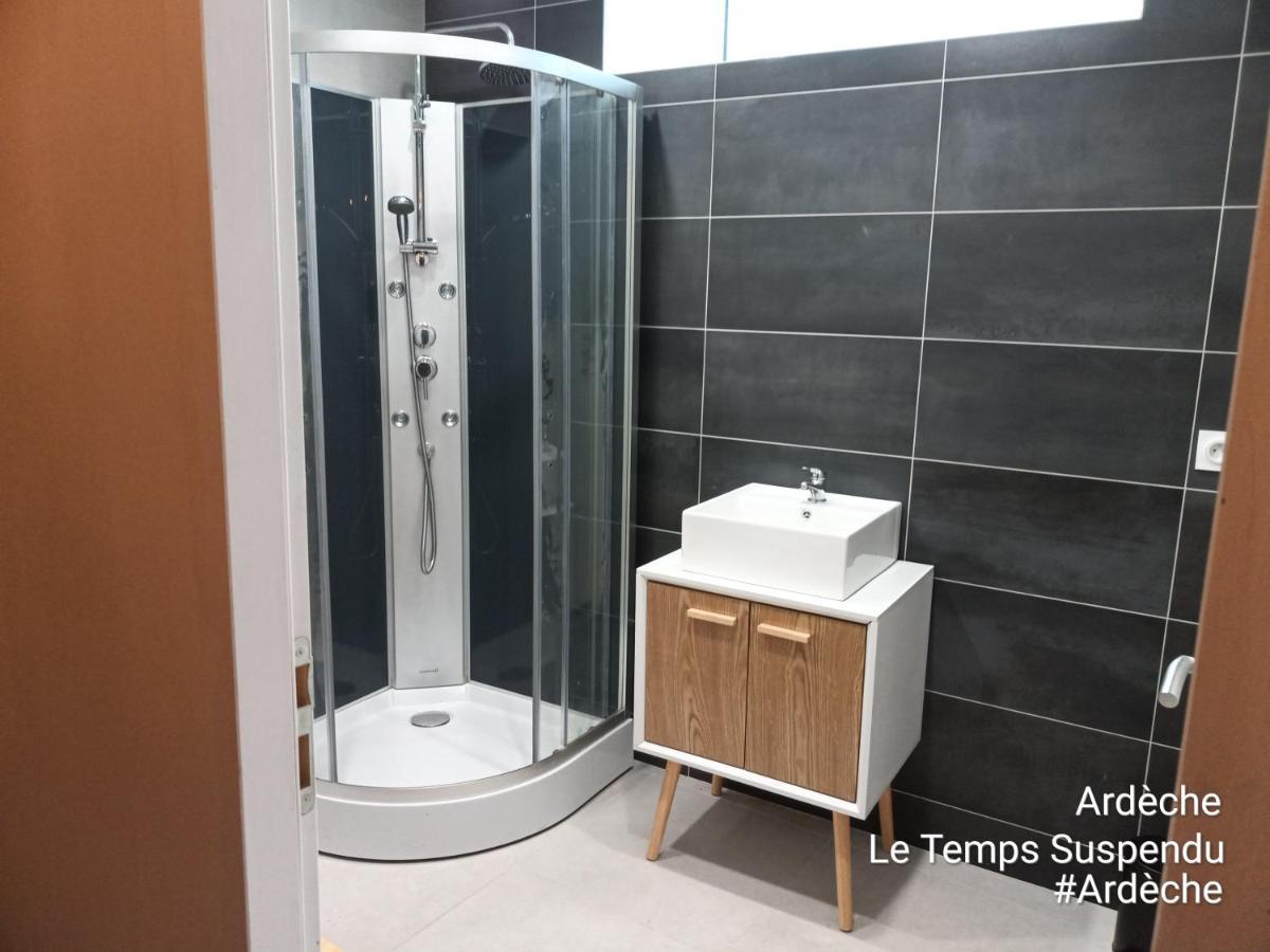 Le Temps Suspendu Hotel Saint-Pierreville Exterior foto